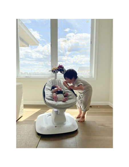 Columpio para Bebé 4moms MamaRoo Multi-Motion Gris Bluetooth