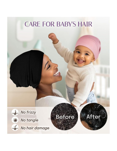 Bonete de Seda para Bebés OLESILK 0-6 Meses Rosa