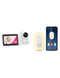 Monitor de Bebés VTech VM924 + Soporte BC8113 Luz Nocturna