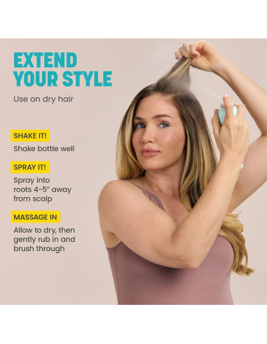 Champú Seco Detox Drybar 39.69g - Absorbe Aceite y Aporta Volumen