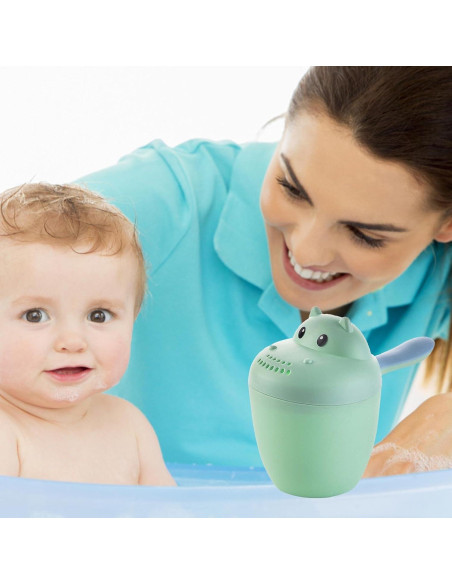 Taza Enjuagadora para Bebés Hipopótamo - PP Verde Taza Enjuagadora para Bebés Hipopótamo - PP Verde