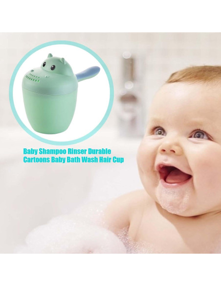 Taza Enjuagadora para Bebés Hipopótamo - PP Verde Taza Enjuagadora para Bebés Hipopótamo - PP Verde