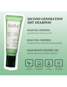 Gel Voluminizador Champú Seco Spes 80ml Control Aceite 24h 2