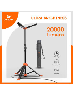 Luz de Camping Conpex Telescópica 20000 Lúmenes IPX6 2