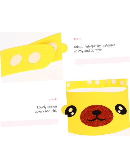 Gorro de Ducha Ajustable para Niños 6 Pcs EVA Colorido Gorro de Ducha Ajustable para Niños 6 Pcs EVA Colorido