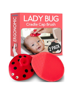 Cepillo para Costra Láctea SplashEZ - Silicona Suave 2 Piezas