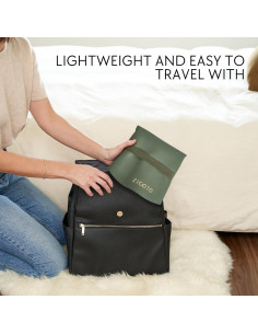 Alfombrilla para Cambiar Pañales ZICOTOs Verde Salvia 76x40 cm 2