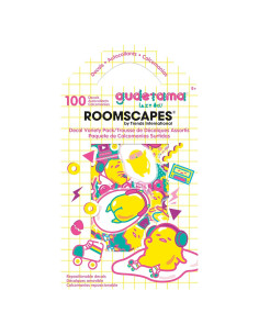 Calcomanías Gudetama Sandylion - 100 Piezas Reutilizables