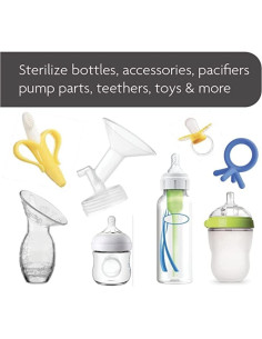 Esterilizador Eléctrico Baby Brezza 4 en 1 - 8 Biberones 2