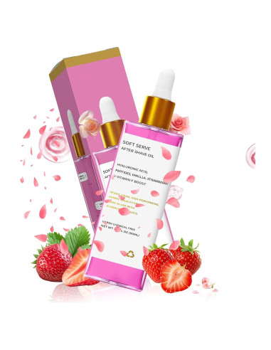 Aceite After Shave EZTZMCN Fresa y Vainilla 90ml Hidratante