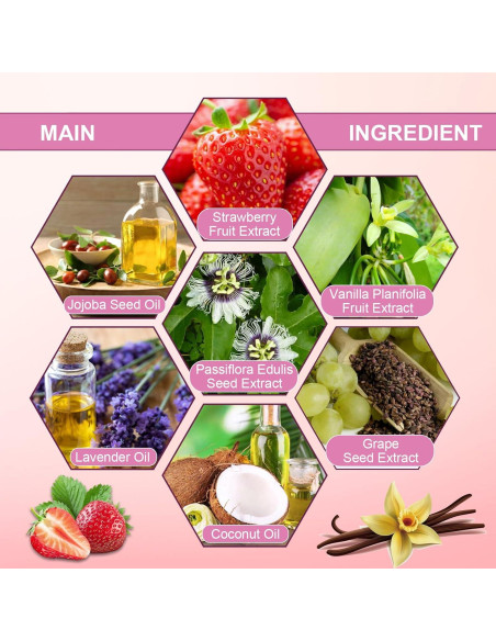 Aceite After Shave EZTZMCN Fresa y Vainilla 90ml Hidratante