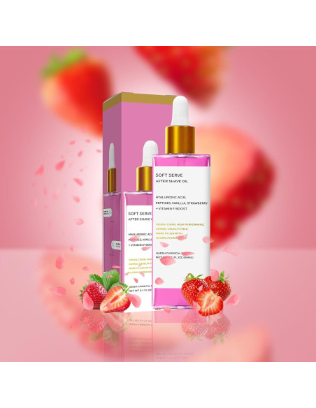 Aceite After Shave EZTZMCN Fresa y Vainilla 90ml Hidratante