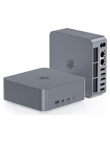 Mini PC Beelink EQI i3-1220P 16GB RAM 500GB SSD Doble Pantalla 4K