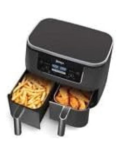 Freidora de Aire Ninja DZ201 8 Cuartos 6-en-1 Gris Renovada 2