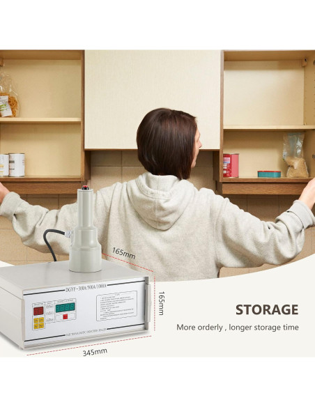 Sellador de Tapas por Inducción NEWTRY 10-50mm 220V