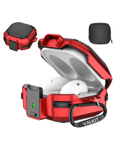 Funda Protectora Valkit para Galaxy Buds FE 2023 - Rojo