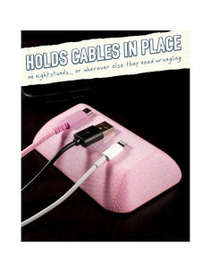 Soporte Magnético para Cables Smartish - Organizador Grande Rosa 2