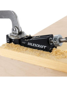 Jig para Agujeros de Bolsillo Milescraft 1324 - Incluye Broca 9.5mm 2