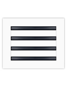 Cubierta de Ventilación AC 10x8 Blanco Aluminio Texas Buildmart