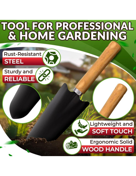 Juego de Herramientas de Jardín NADOBA 10 Piezas Ergonómicas