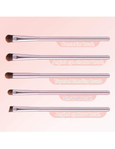 Juego de 5 Pinceles de Maquillaje DEXINYUE para Ojos 2