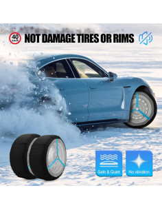 Calcetines de Nieve K-Musculo Mediano para SUV y Pickup 2