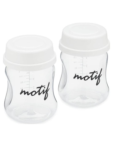 Botellas de Almacenamiento de Leche Materna Motif Medical - 2 Unidades 140 ml