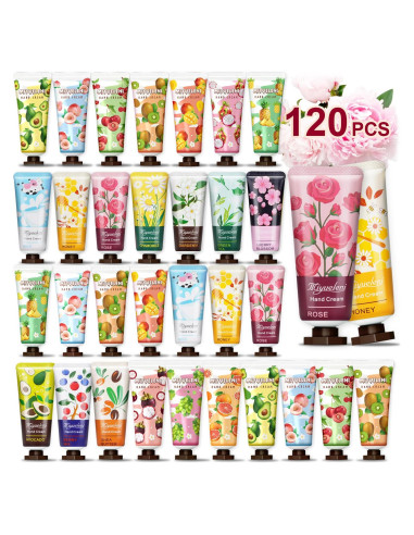 Set de Regalo 120 Mini Cremas de Manos KIYTARBOO 20g