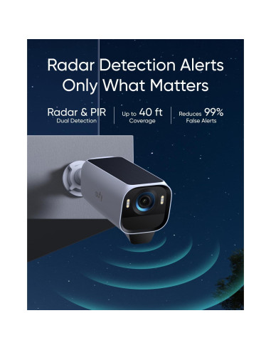 Kit de 6 Cámaras de Seguridad eufyCam S3 Pro 4K Solar AI