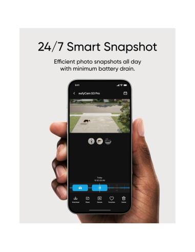 Kit de 6 Cámaras de Seguridad eufyCam S3 Pro 4K Solar AI