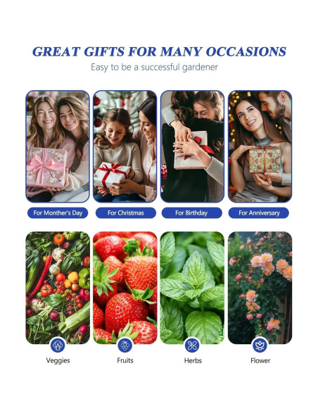 Torre Hidropónica Vertical SJZXUV 6 Capas 30 Cápsulas Blanca