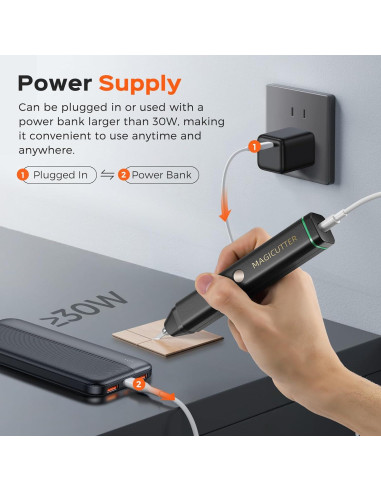 Cuchillo Cortador Ultrasonico Bonvoisin MC-01 30W 40KHz Portátil