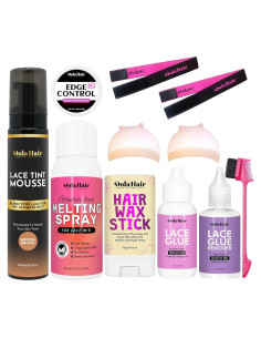 Kit de Pegamento para Encaje Dolahair - Mousse Tinte y Spray
