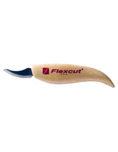 Cuchillo Pelícano FLEXCUT 4.1 cm Acero Alto Carbono Mango Madera