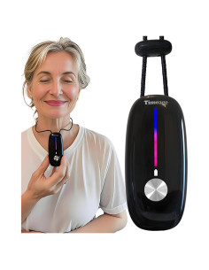 Purificador de Aire Portátil Timeage T10S Negro, Ionizador Personal