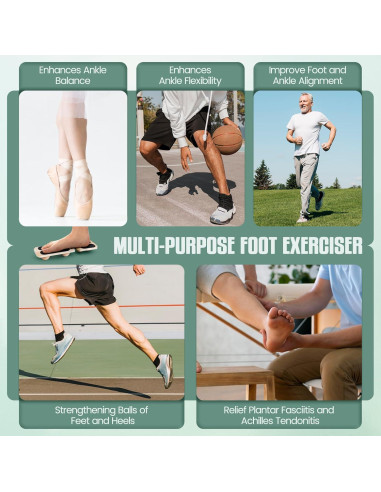 Fortalecedor de Tobillo Varnix con 3 Niveles de Dificultad