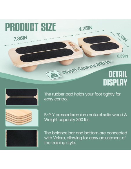 Fortalecedor de Tobillo Varnix con 3 Niveles de Dificultad
