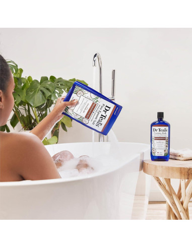 Baño de Sal de Epsom Dr Teal con Aceite de Coco 1.36 kg