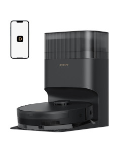Aspiradora Robot DREAME D20 Plus 2 en 1, 13000Pa, Negro