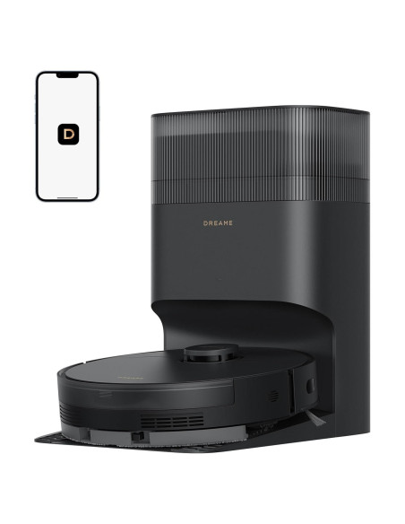 Aspiradora Robot DREAME D20 Plus 2 en 1, 13000Pa, Negro
