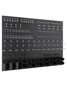 Kit de Tablero de Clavos INCLY 120x90 cm con 234 Accesorios