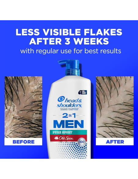 Champú y Acondicionador 2 en 1 Head & Shoulders 931 ml - Old Spice Champú y Acondicionador 2 en 1 Head & Shoulders 931 ml - Old Spice
