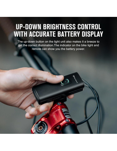 OLIGHT RN 2000 Faro LED Recargable para Bicicleta 2000 Lúmenes