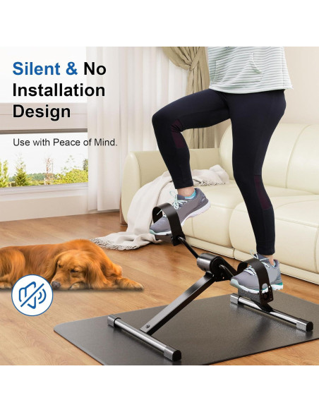 Mini Ejercitador de Pedales MJWW O1-1 Plegable con Monitor LCD