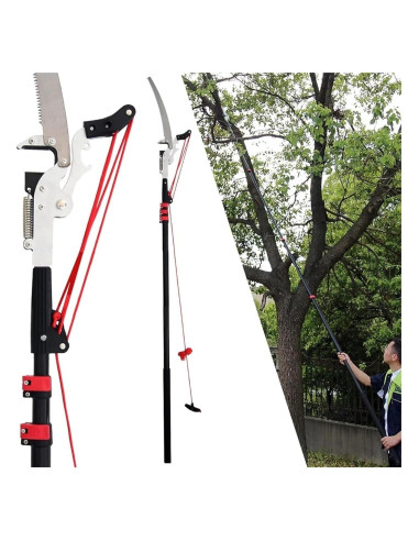 Sierra de Poste Telescópica DARZYS 5.4m con Cuerda de Nylon