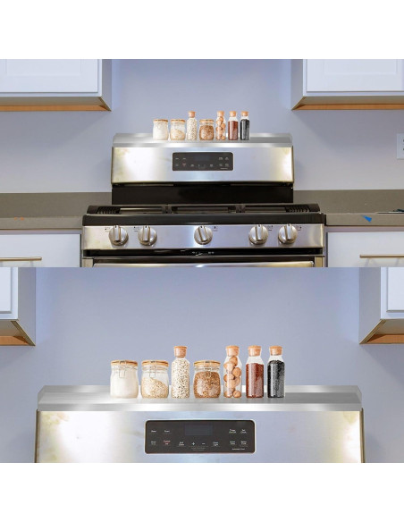 Estante de Horno Acero Inoxidable Performore 38.1x9.5 cm 2 Piezas