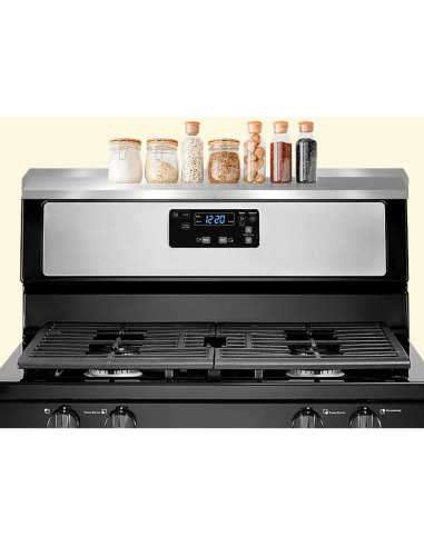 Estante de Horno Acero Inoxidable Performore 38.1x9.5 cm 2 Piezas