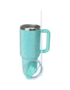 Taza de Acero Inoxidable Sip+Sea 1,18 L con Tapa y Pajilla 2