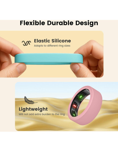Cubiertas de Anillo Oura Ring Gen 4/3 - Paquete de 14 Silicona