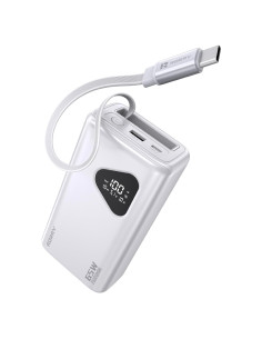 Banco de Energía RORRY 25000mAh 65W Cargador Portátil Blanco